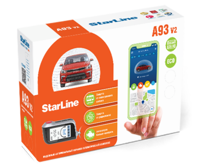 Автосигнализация StarLine A93 v2 2CAN-2LIN ECO&nbsp;